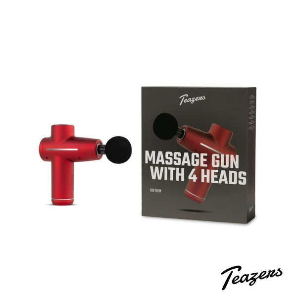 Teazers Massage Gun Red