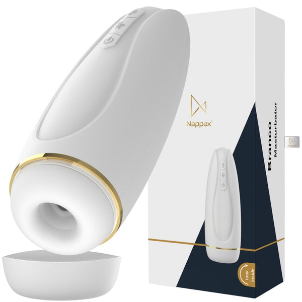 Masturbator   Nappex™ Branco White   Premium Mastubators (10 Languages)