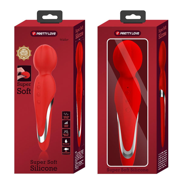 PRETTY LOVE Walter, 5 levels of speed control 7 vibration functions, Silicone ABS, USB rechargeable