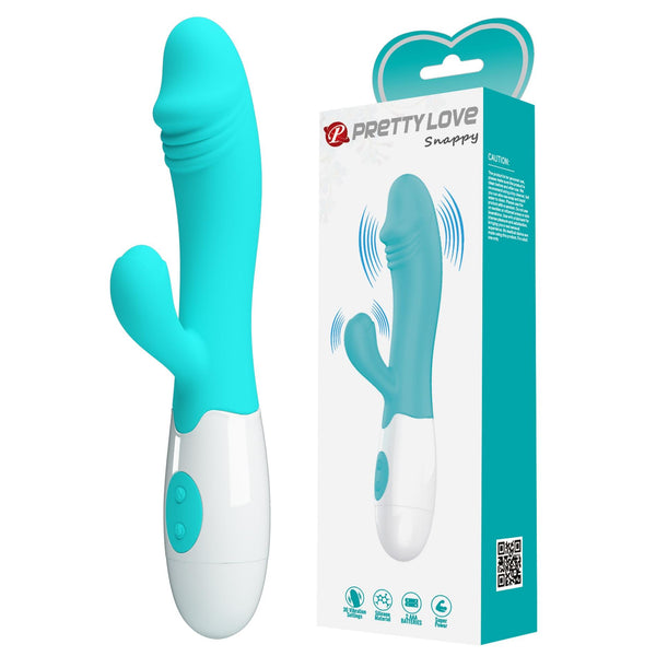 PRETTY LOVE   Snappy light blue, 30 vibration functions