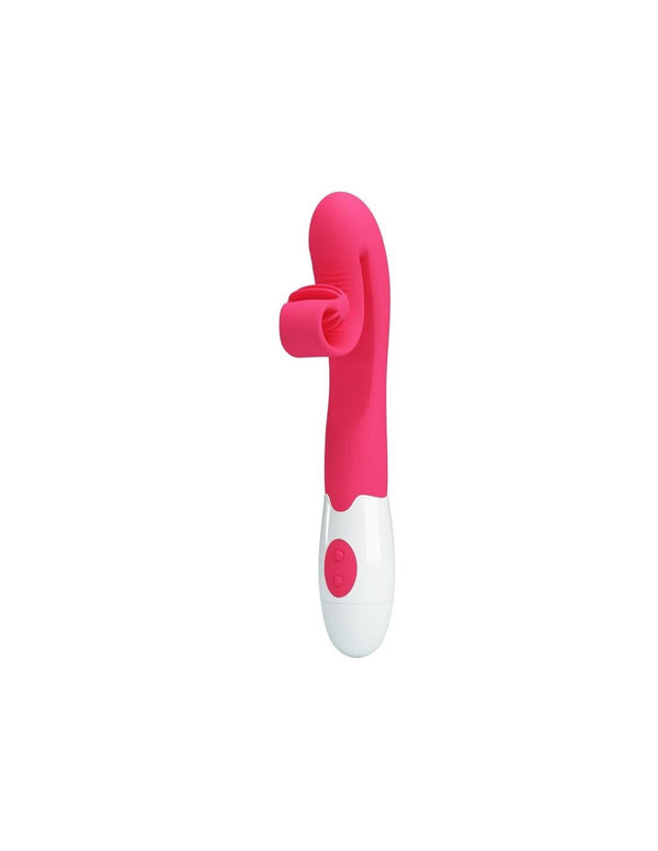 ROMANCE PINK VIBRATOR AND STIMULATOR 30 SPEEDS