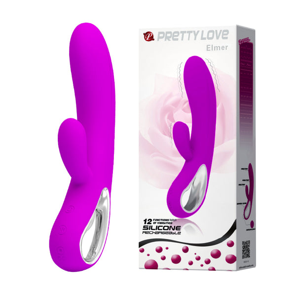 PRETTY LOVE ELMER, PURPLE, USB, 12 functions
