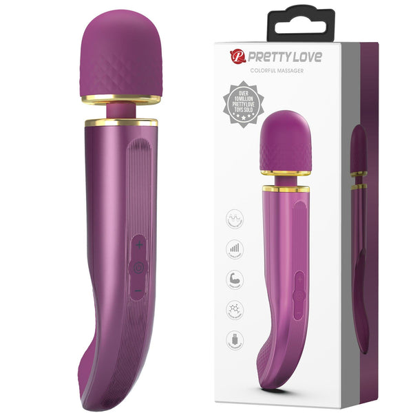PRETTY LOVE Colorful Massager, 7 vibration functions 5 levels of speed control