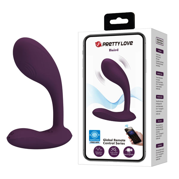 PRETTY LOVE Baird Purple, 12 vibration functions Mobile APP Long distance Control
