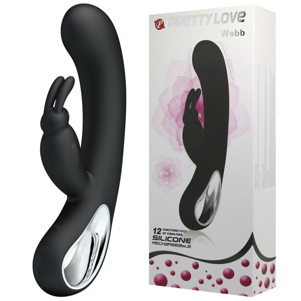 PRETTY LOVE WEBB, BLACK, USB, 12 functions