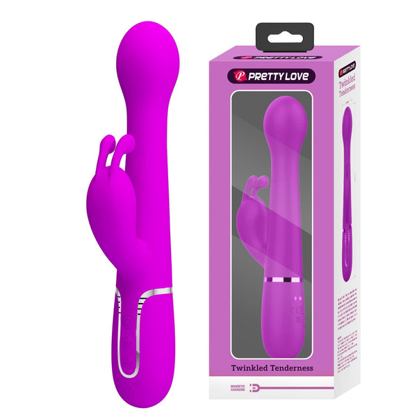 PRETTY LOVE Dejon Twinkled Tenderness Purple, 7 vibration functions 4 thrusting settings 4 rotation functions