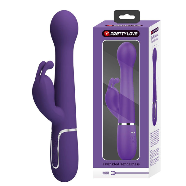 PRETTY LOVE Dejon dark Purple, 7 vibration functions 4 thrusting settings 4 rotation functions