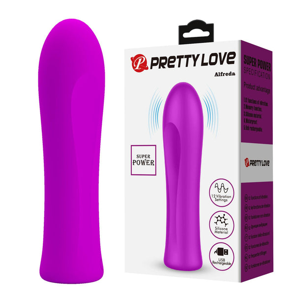 PRETTY LOVE Alfreda Purple, Memory function 12 vibration functions