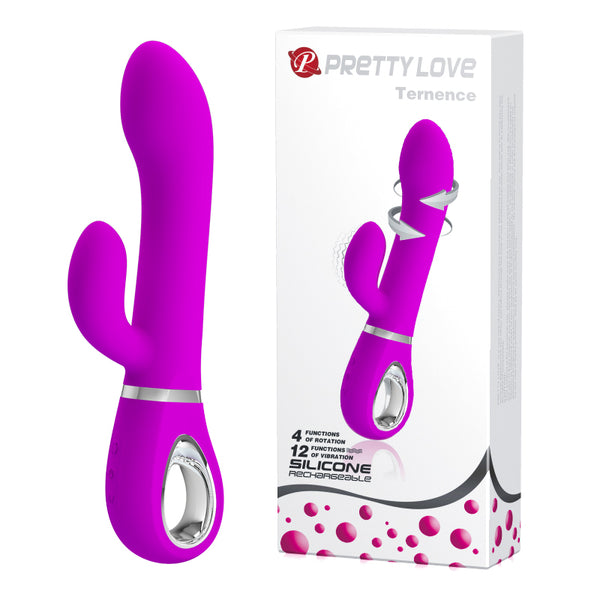PRETTY LOVE   TERNENCE USB PURPLE 4 rot. 12 vibration