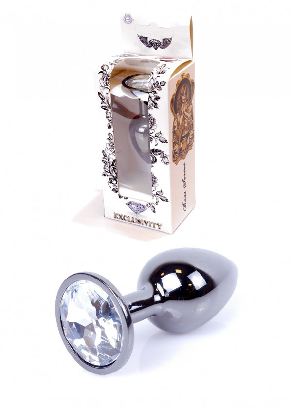 Plug Jewelery Dark Silver PLUG Clear