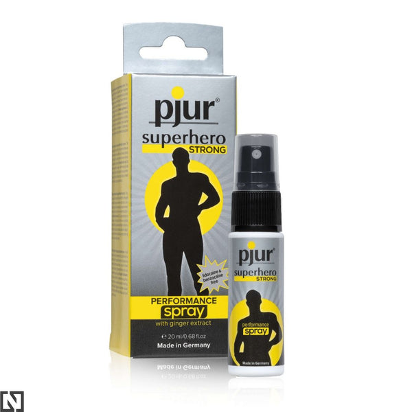 pjur Superhero Strong Spray 20ml gel/spray.