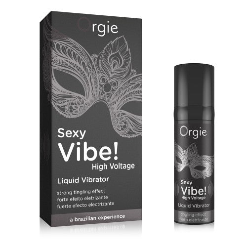 Żel SEXY VIBE! HIGH VOLTAGE   LIQUID VIBRATOR   15 ML