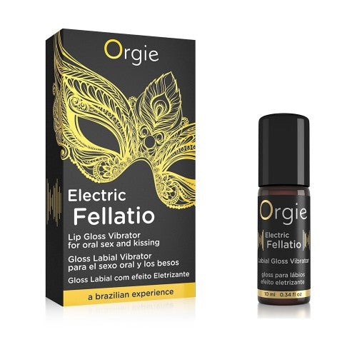 Żel SEXY VIBE!   ELETRIC FELLATIO   VIBRATING GLOSS   10 ML