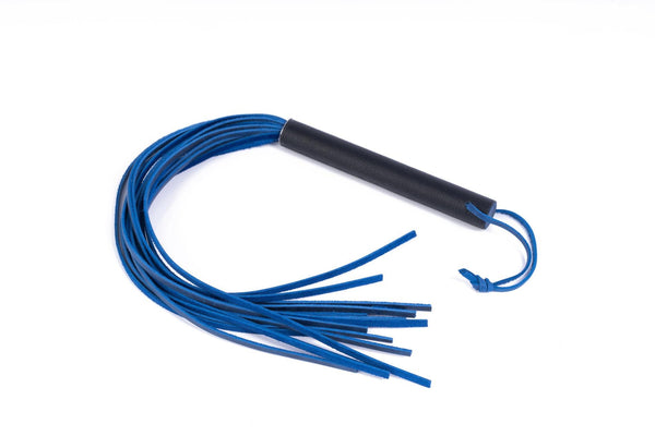 Crazy Horse Blue Flogger Whip