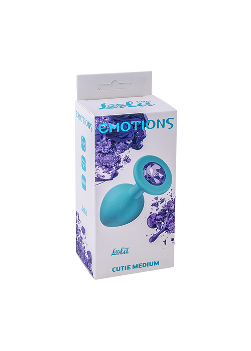 Plug Anal Plug Emotions Cutie Medium Turquoise light purple