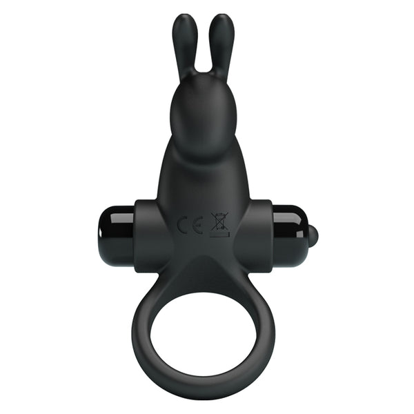 PRETTY LOVE VIBRANT PENIS RING I Black