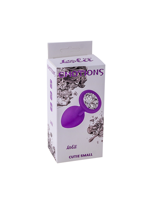 Plug Anal Plug Emotions Cutie Small Purple clear crystal