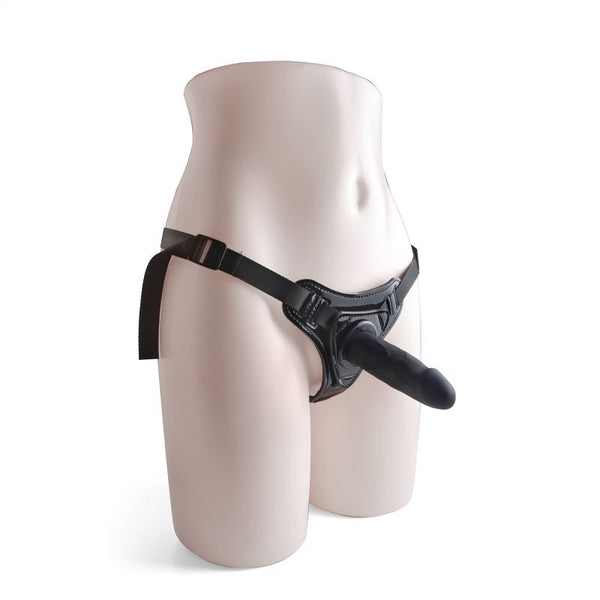 Cintura strap on con fallo realistico Black Toyz4Lovers