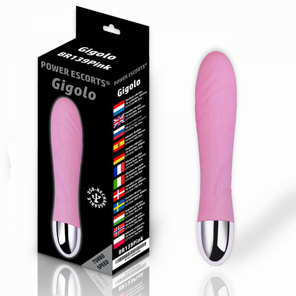 Wibrator   Gigolo USB pink