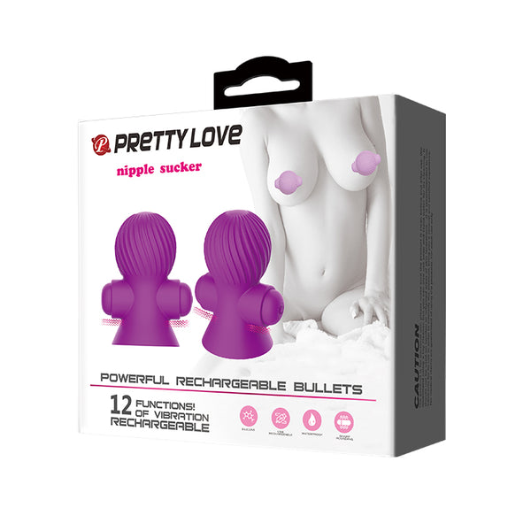 PRETTY LOVE   Nipple Sucker 12 function