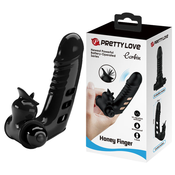 PRETTY LOVE Corbin, HONEY FINGER, 10 vibration functions