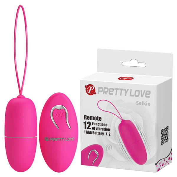 PRETTY LOVE  SELKIE, 12 vibration functions Wireless remote control