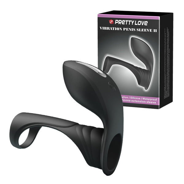 PRETTY LOVE VIBRATION PENIS SLEEVE II, 7 vibration functions Memory function