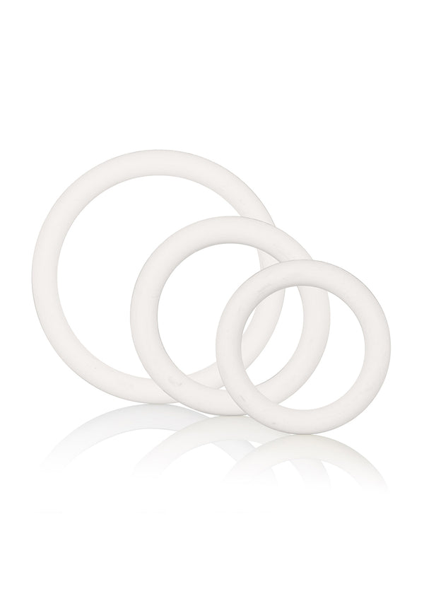 Rubber Ring   3 Piece Set White