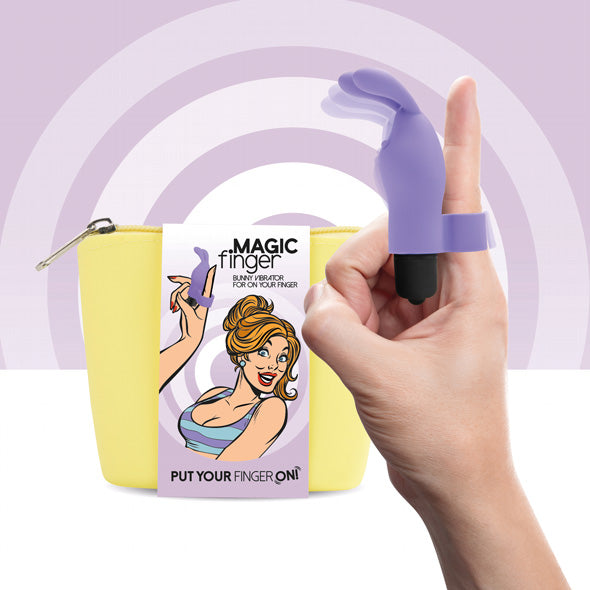 FeelzToys Magic Finger Vibrator Purple