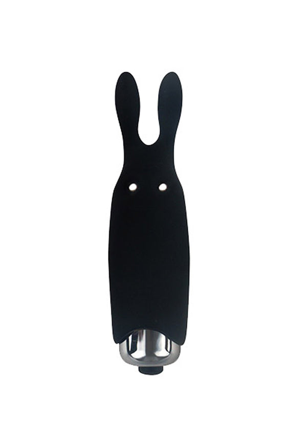 Flexible pocket vibe Rabbit Black vibrator stimulator