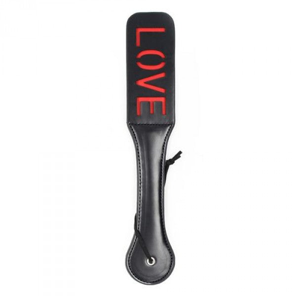 Pejcz Paletta Doppia Double Spank Paddle Love black