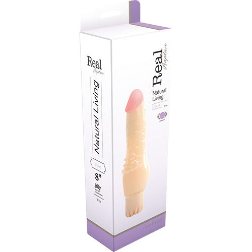 Wibrator REALISTIC VIBRATOR REAL RAPTURE UPSET JELLY FLESH 8