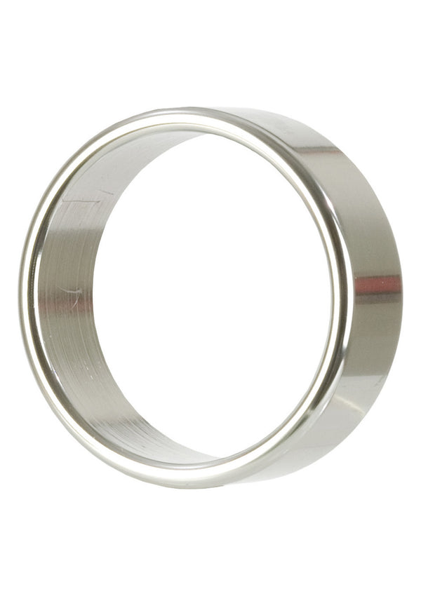 Alloy Metallic Ring XL Silver
