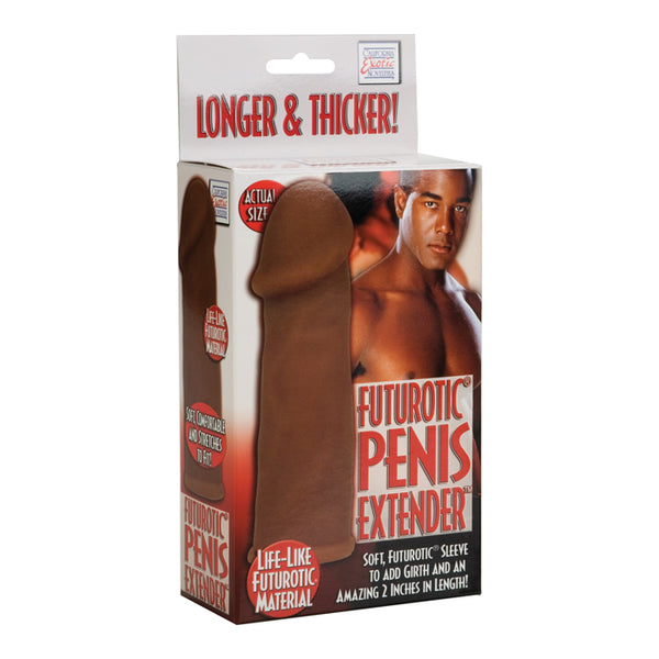 Futurotic Penis Extender Brown Brown skin tone