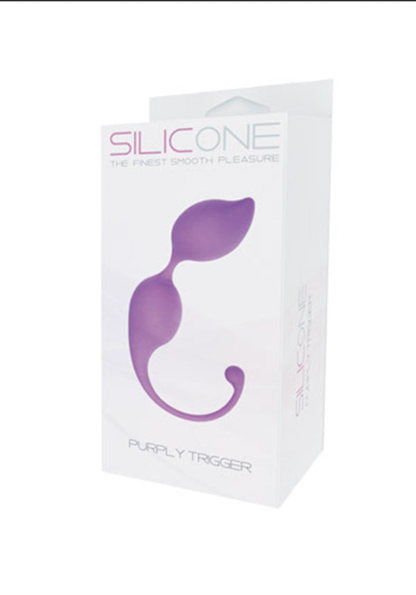 PALLINE TRIGGER SILICONE PURPLY balls
