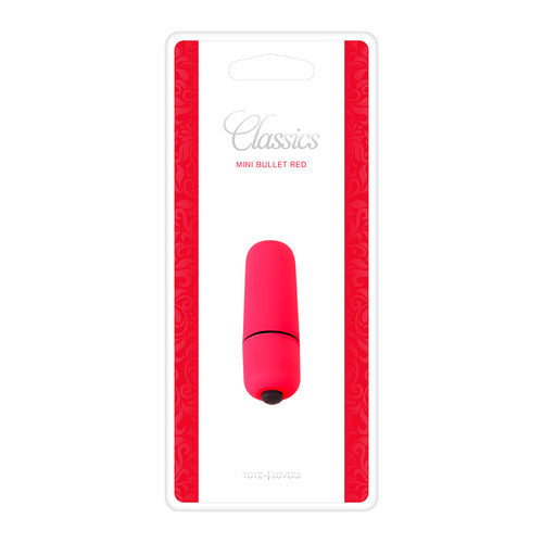 MINI VIBRATORE BULLET CLASSICS RED vibrator