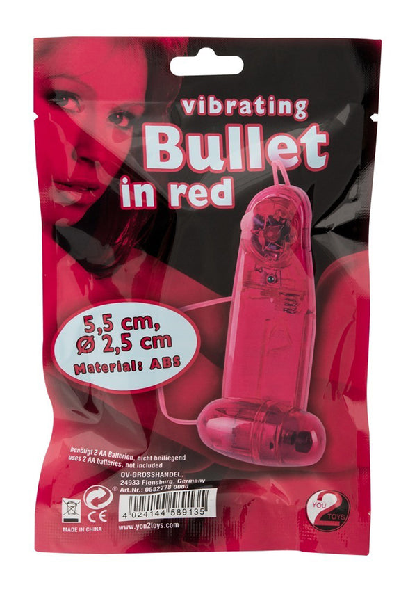 Vibrating Bullet red