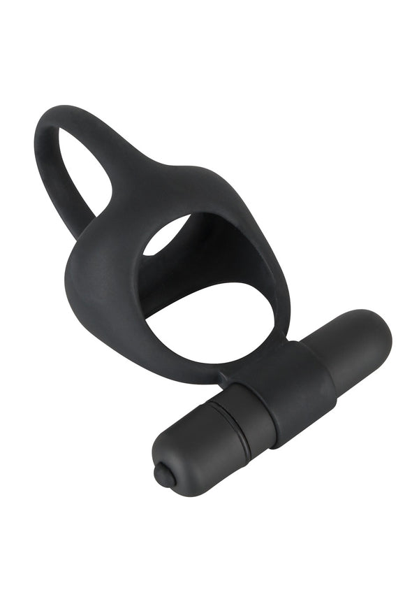 Black Velvets Cock &amp; Ball Ring