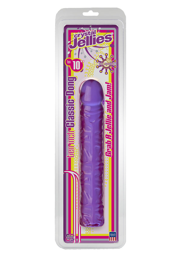 Dildo CLASSIC JELLY DONG 10 PURPLE