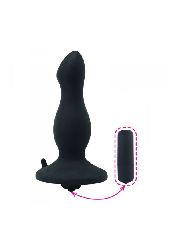 Plug/vibr BUTT PLUG WITH SUCTION CUP