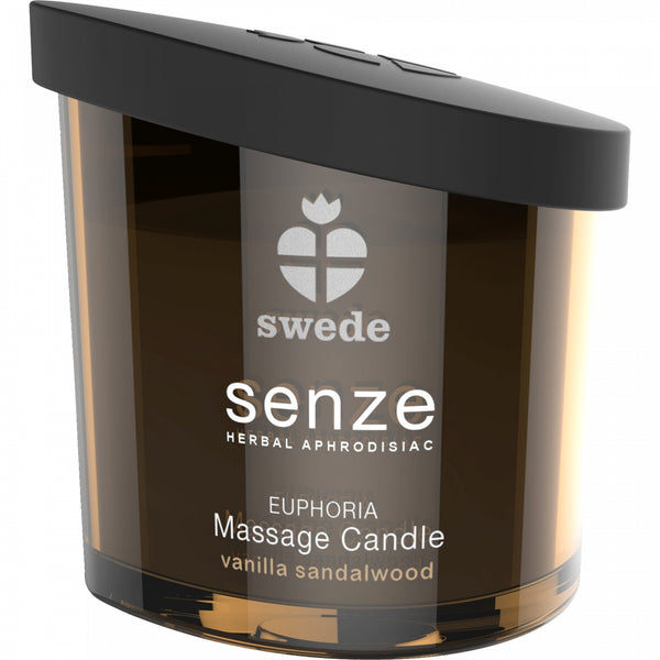 Swede   Senze Euphoria Massage Candle Vanilla Sandalwood