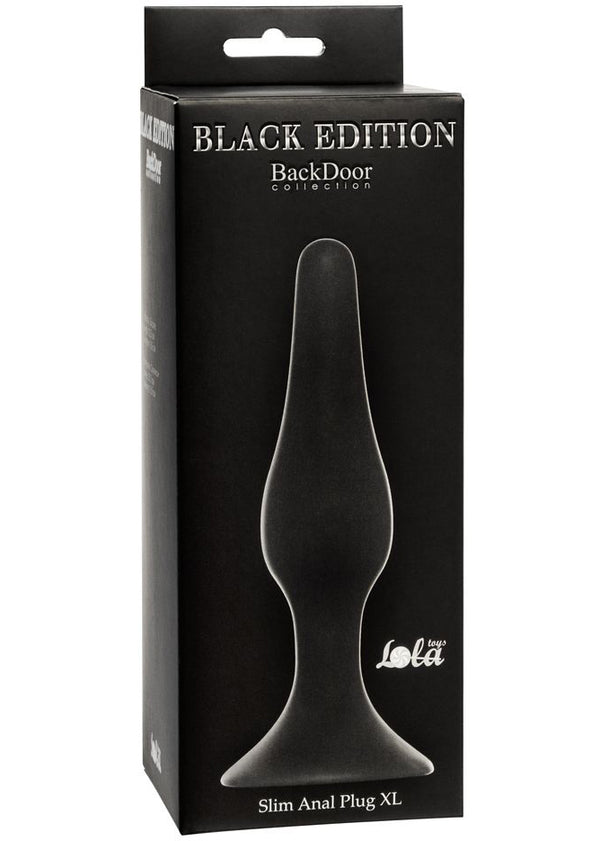 Plug Slim Anal Plug XL Black