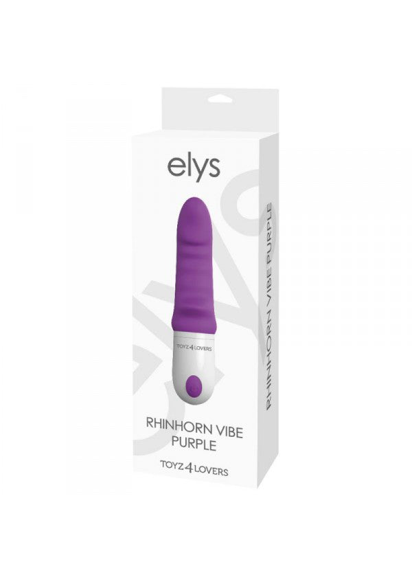 VIBRATORE DESIGN ELYS RHINHORN VIBE PURPLE vibrator