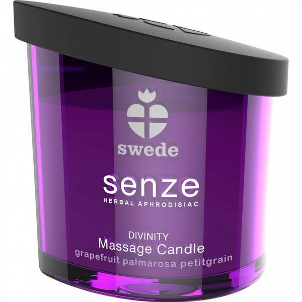 Swede   Senze Divinity Massage Candle Grapefruit Palmarosa Petitgrain