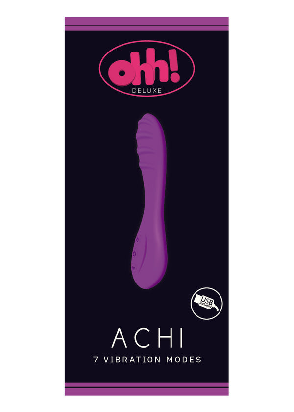Achi USB 7 vibration modes Purple vibrator