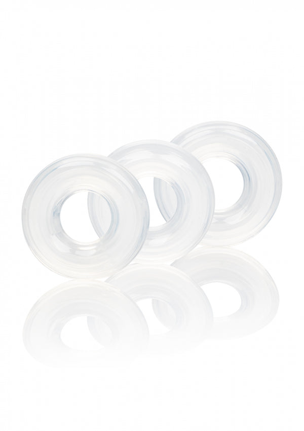 3 Stacker Rings Transparent