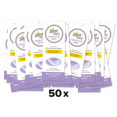 Żel pjur 2 ml MED Sensitive glide   50 sztuk