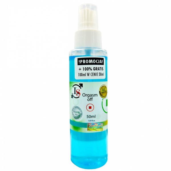 ORGASM OFF SPRAY gel/spray (PROMOTION 100ml FOR THE PRICE OF 50ml)