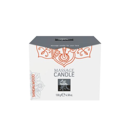 Świeca Shiatsu Massage Candle Sandalwood 130g.