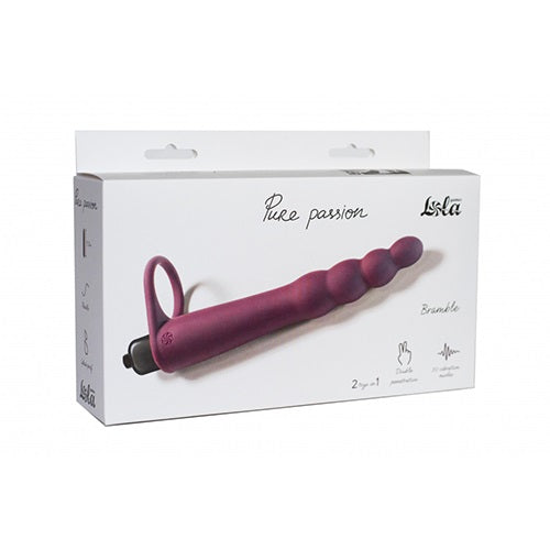 Strap   on Pure Passion Bramble Wine red